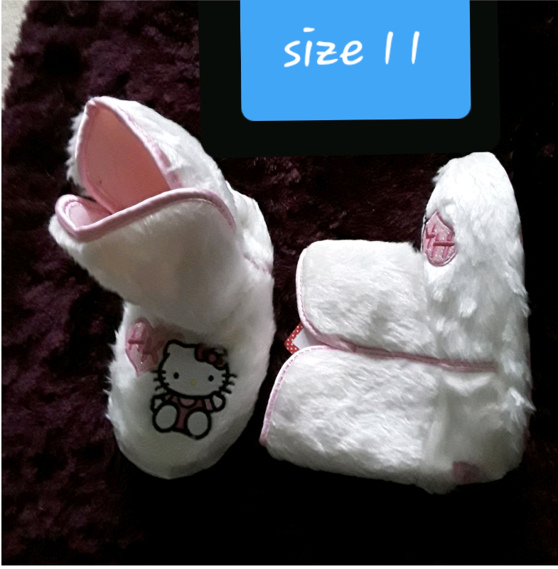 girl slippers size 11